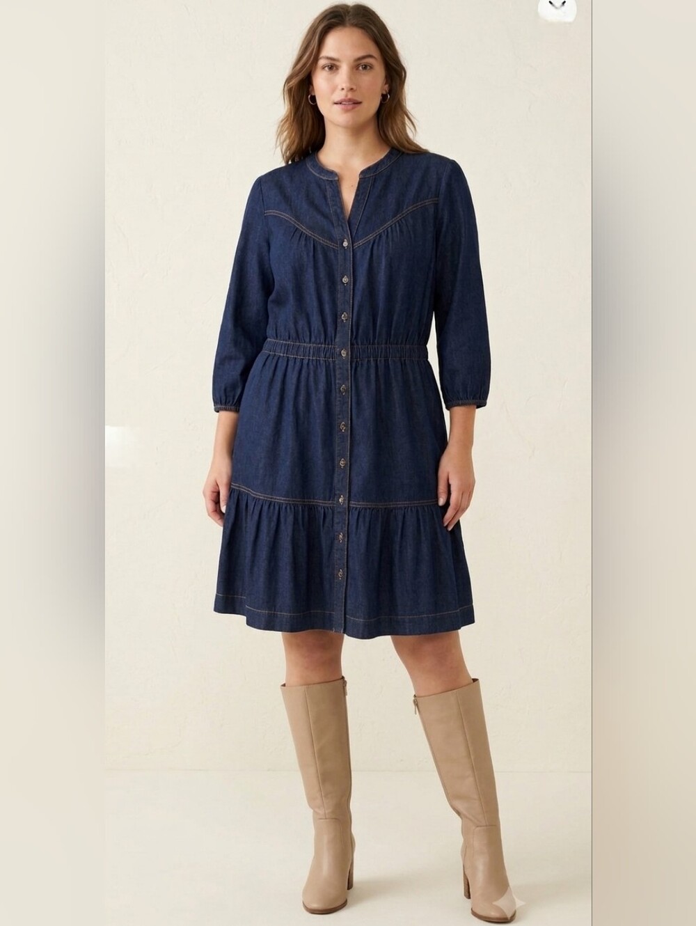 Denim dress